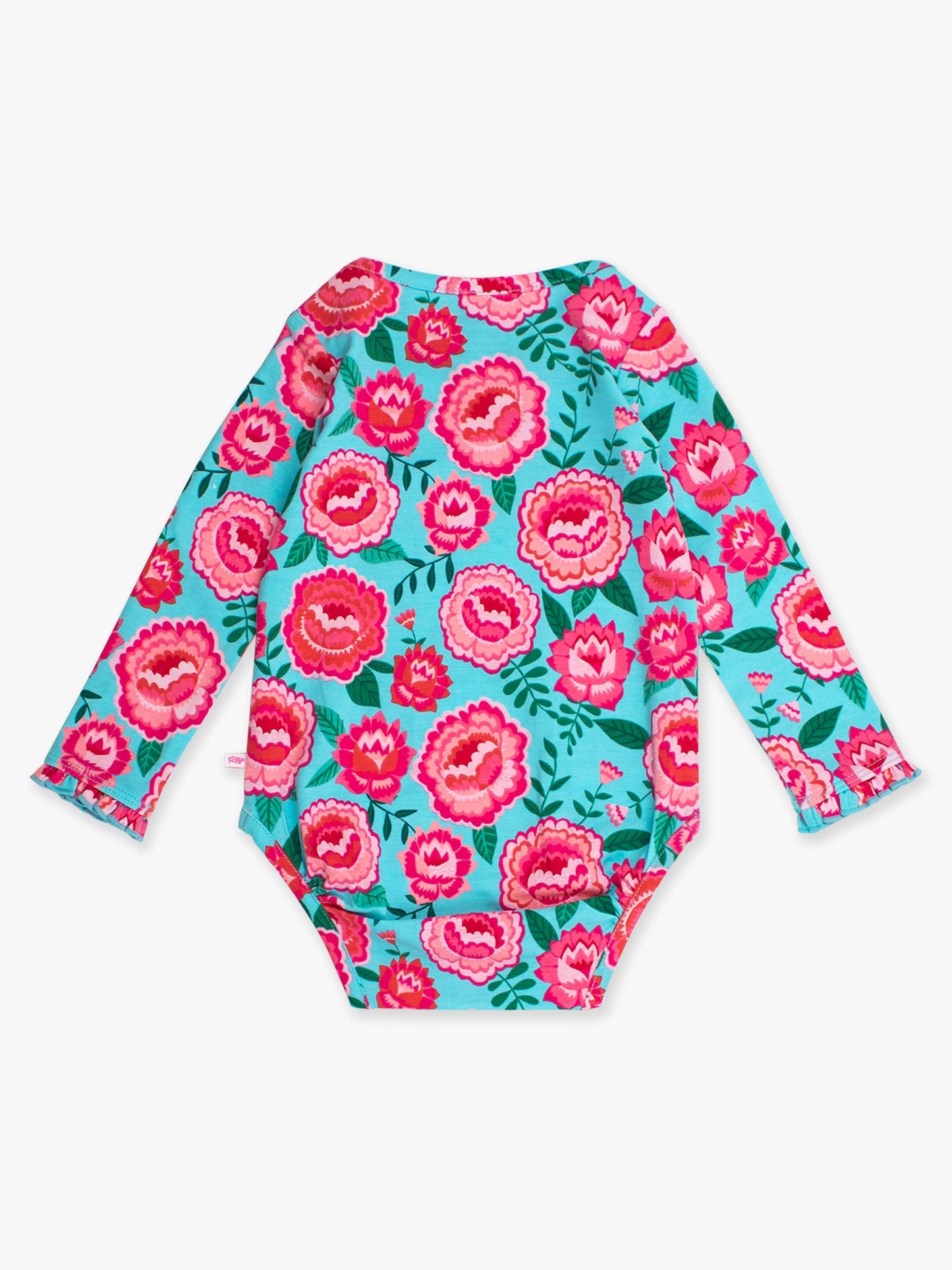 RuffleButts Bright Blossoms Ruffle Bodysuit