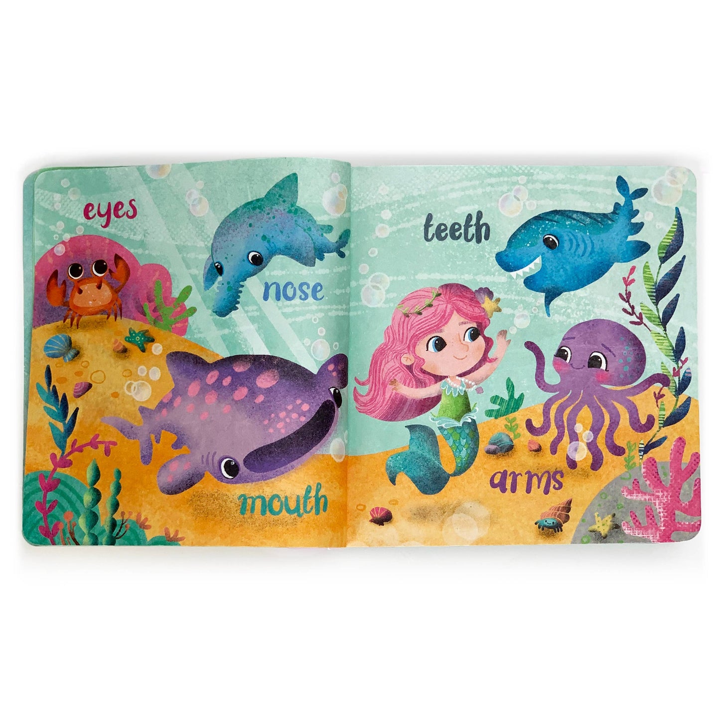 Mermaid's First Words A Tuffy Teether Indestructible Book