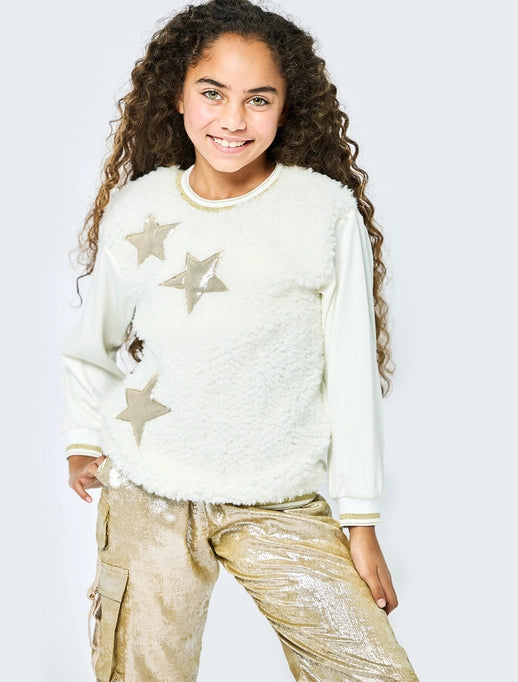 Hannah Banana Gold Cargo Jogger