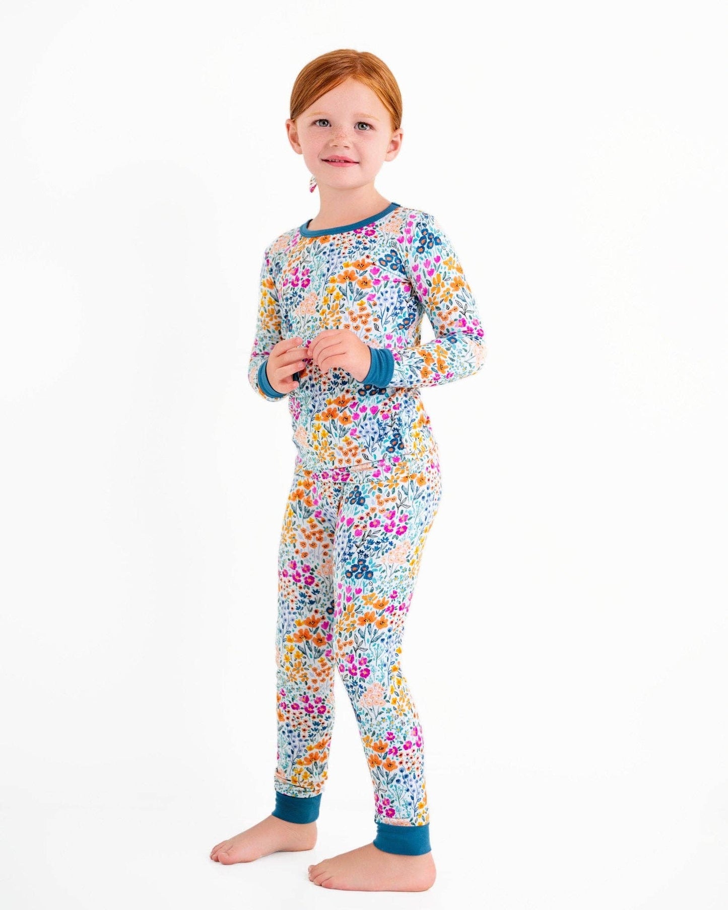 Whispering Wildflowers Long Sleeve PJ's