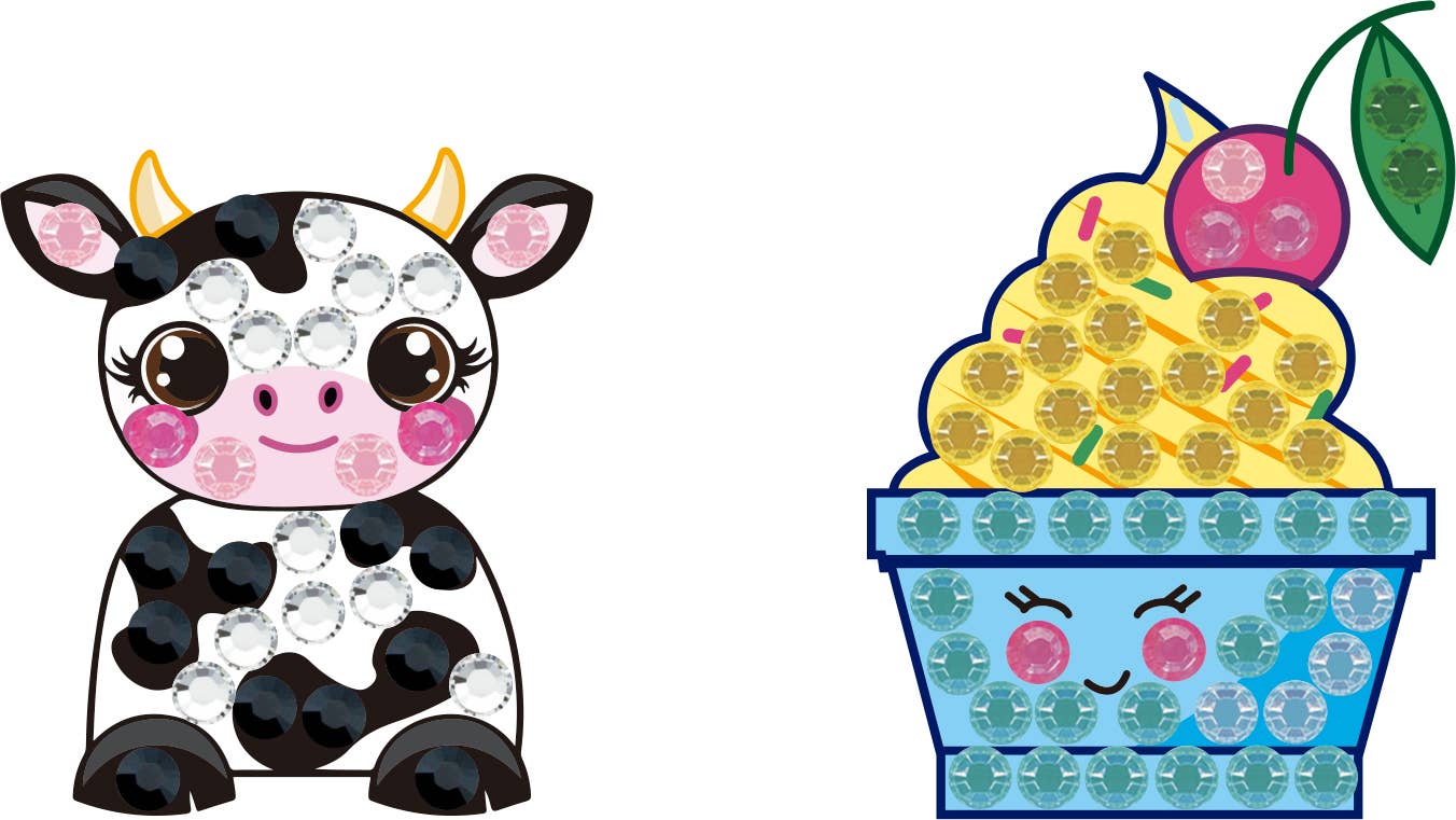 BIG DOTZ Cow & Ice Cream Pack