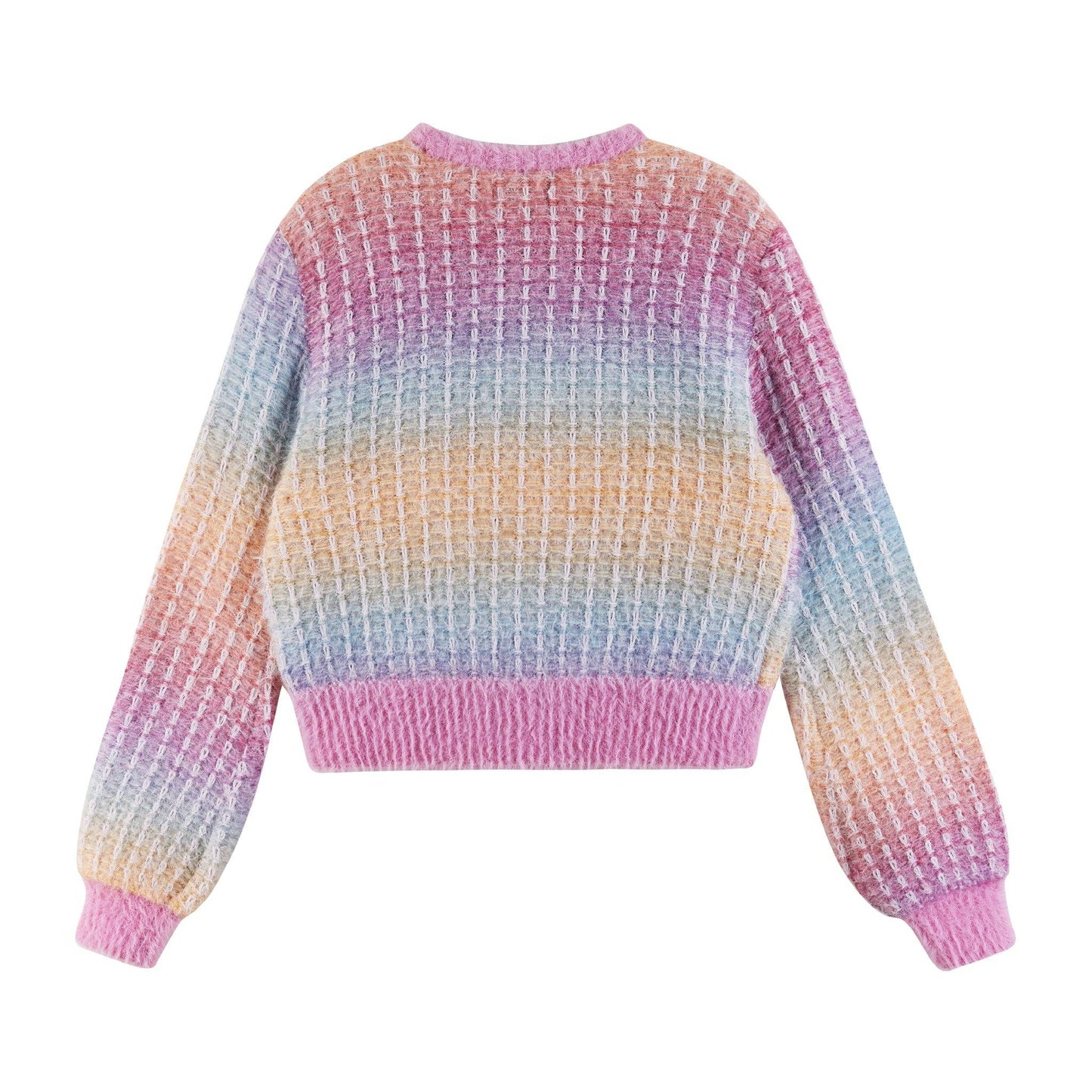 Cropped Ombre Sweater