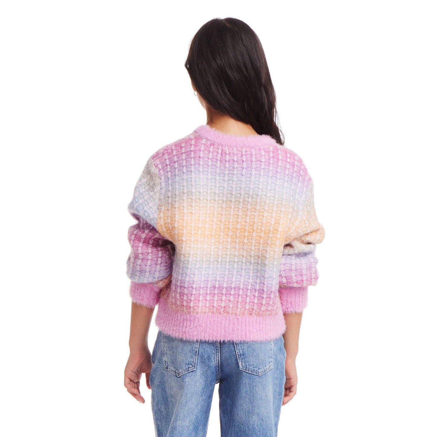 Cropped Ombre Sweater