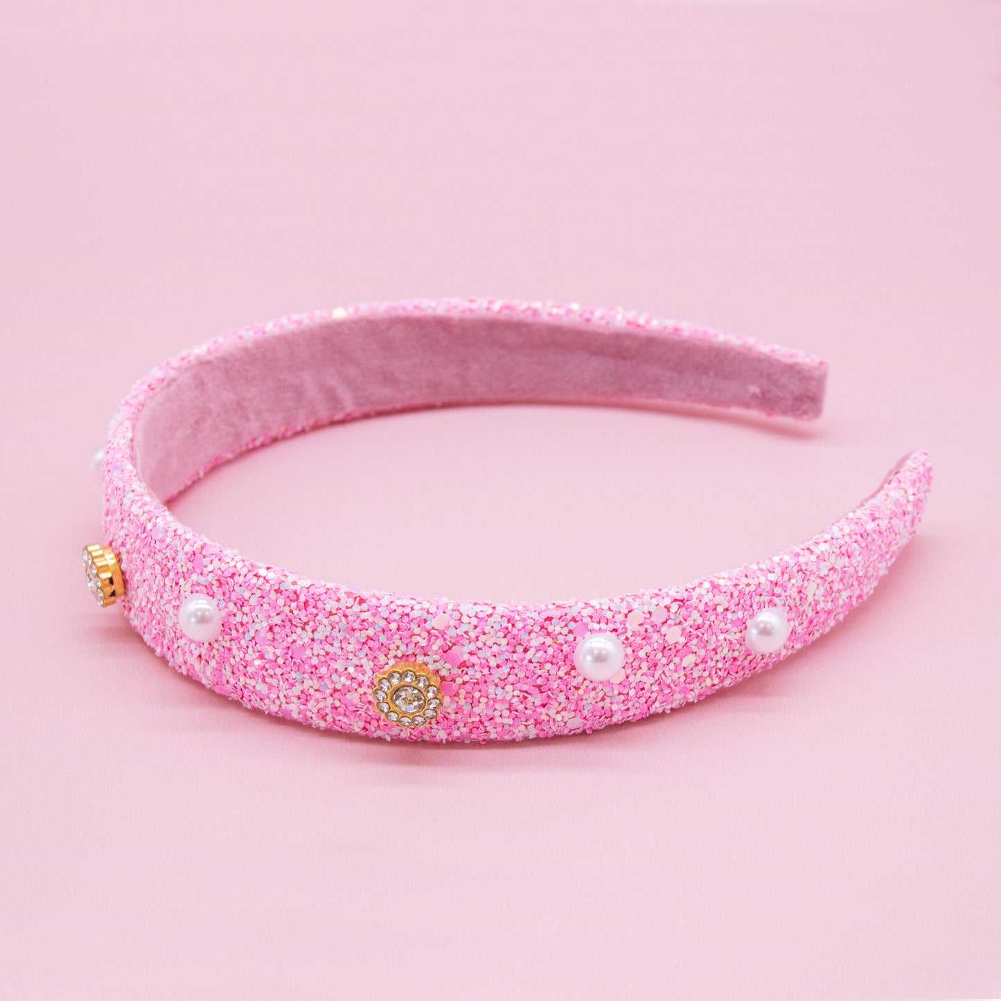 Embellished Glitter Headband