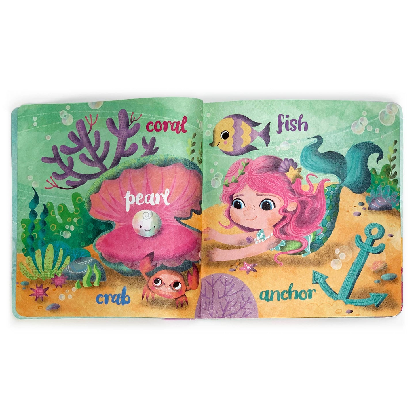 Mermaid's First Words A Tuffy Teether Indestructible Book