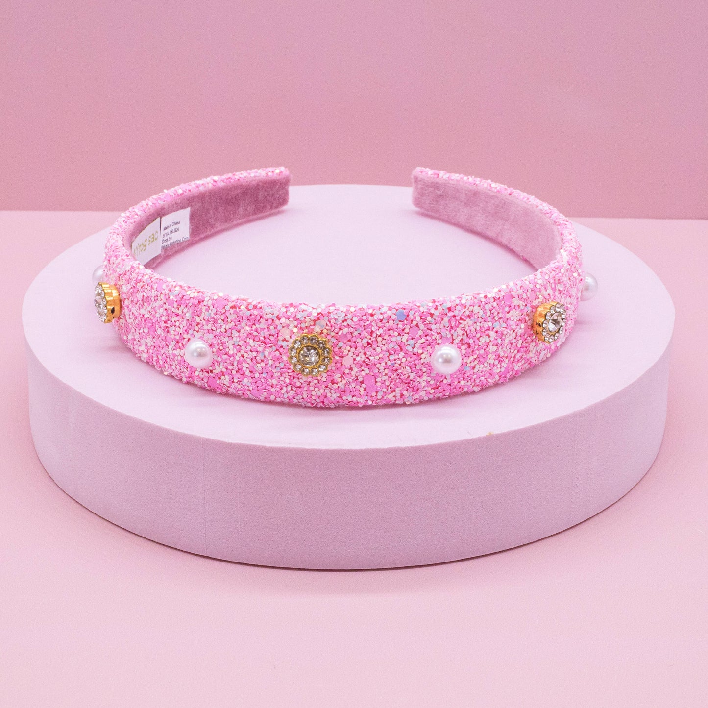 Embellished Glitter Headband