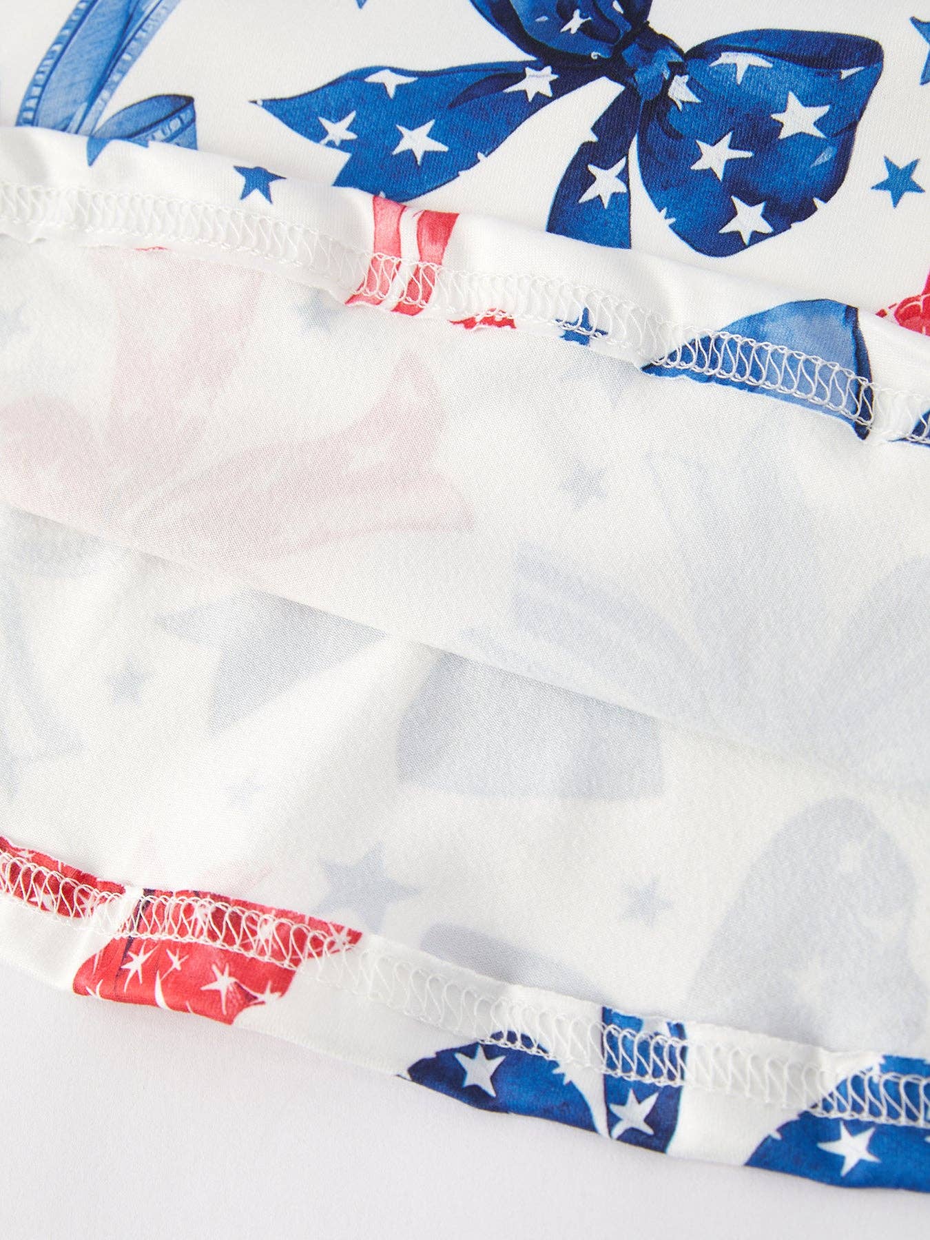 4th Of July Bow Star Dress