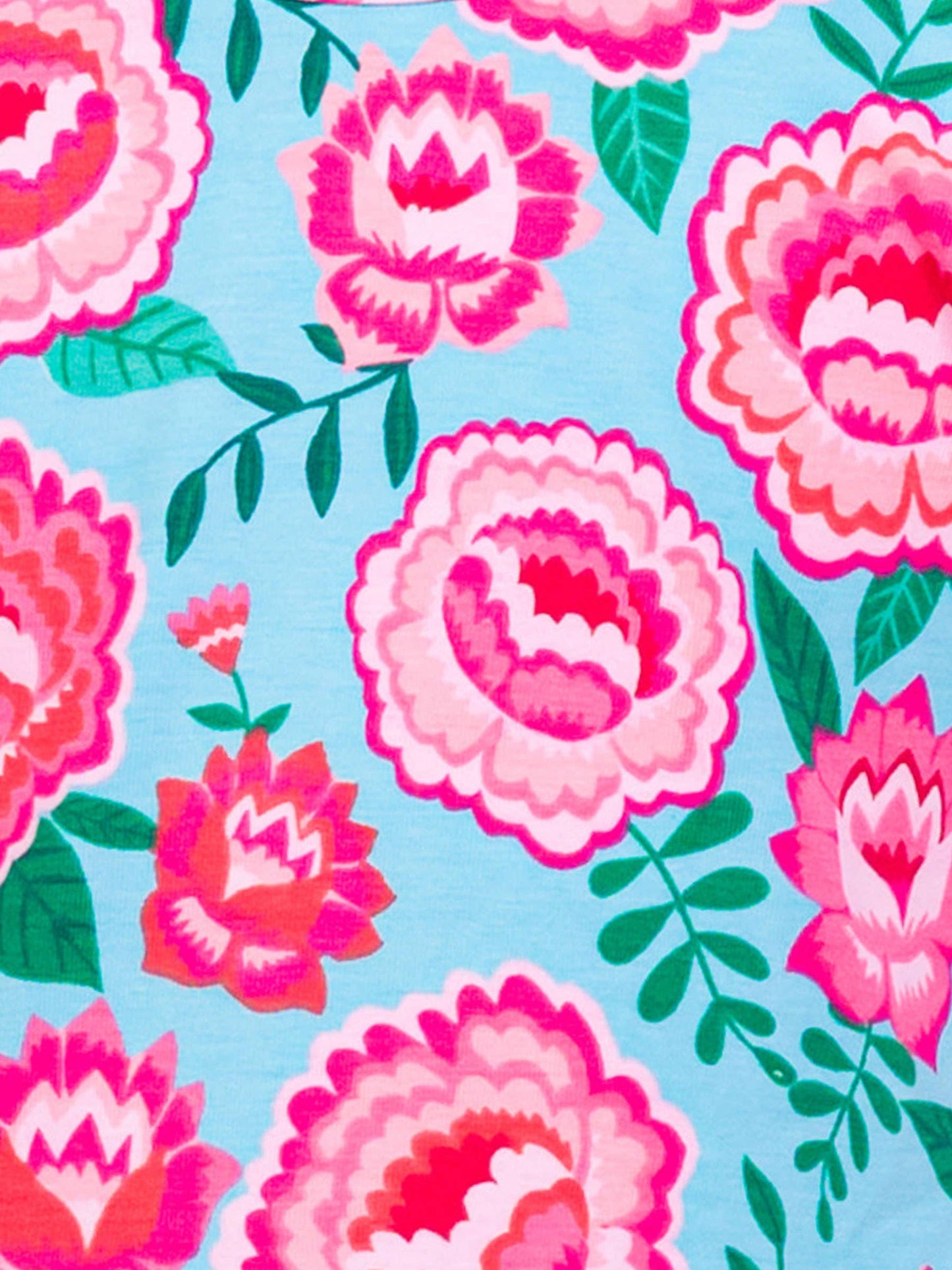 RuffleButts Bright Blossoms Ruffle Bodysuit