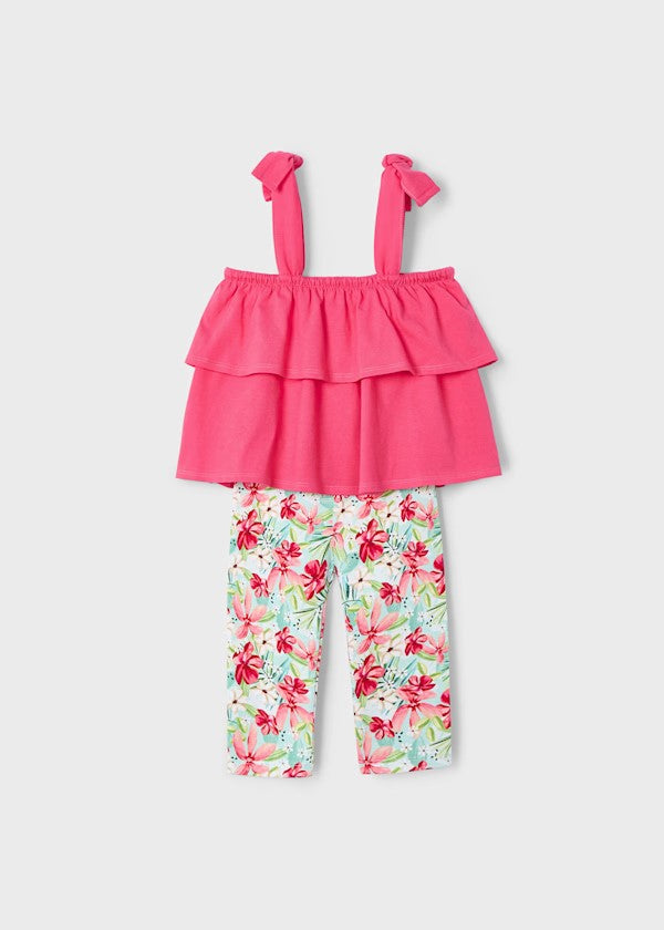 Mayoral Peony Tank & Legging Set