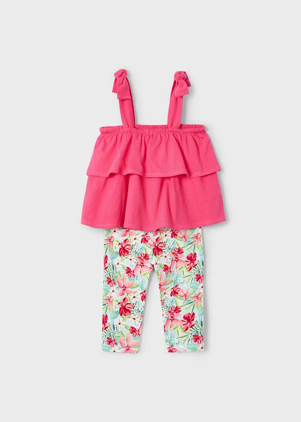 Mayoral Peony Tank & Legging Set