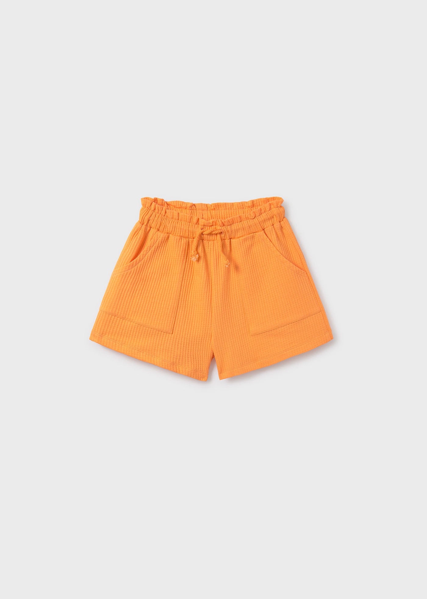 Mayoral Orange Textured Short Set
