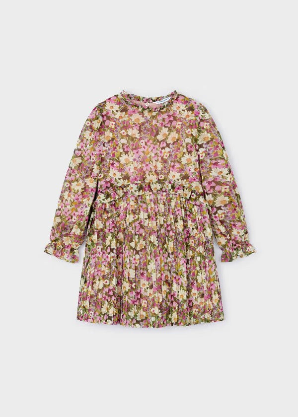 Mayoral Camelia Pleated Dress