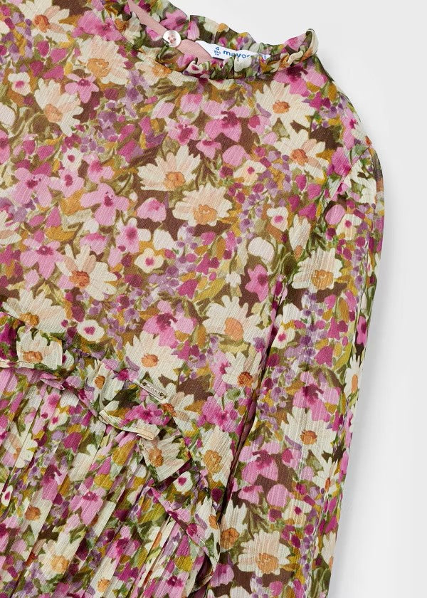 Mayoral Camelia Pleated Dress