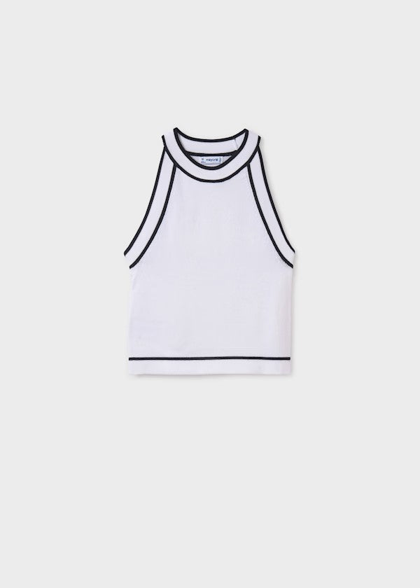 Mayoral Black & White Tank and Short Set