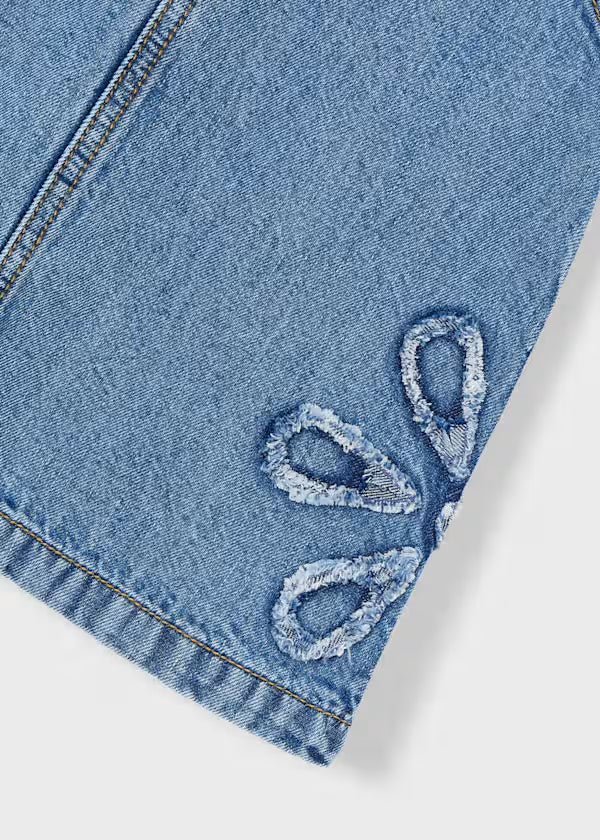 Mayoral Denim Flower Jumper
