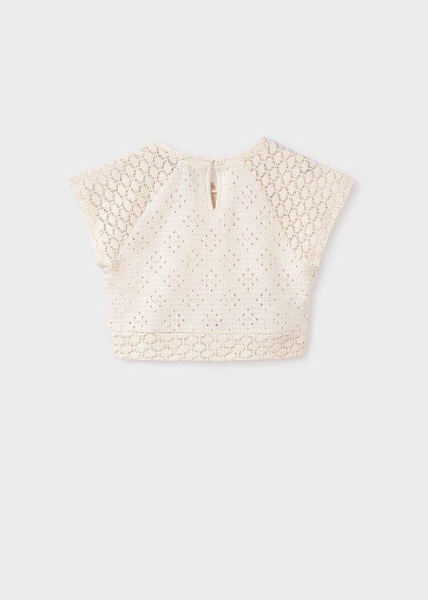 Mayoral Bone Eyelet Set