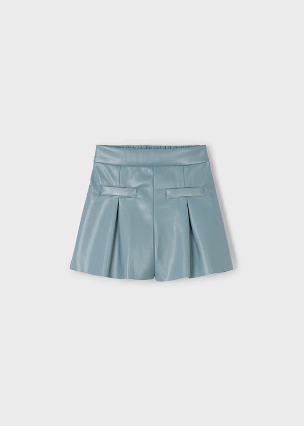 Mayoral Sage Leatherette Short