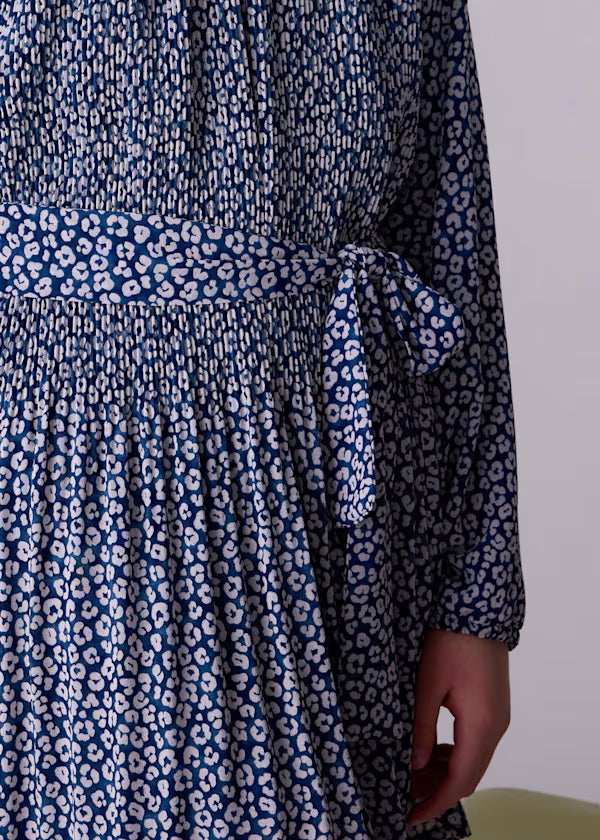 Mayoral Petroleum Pleated Dress