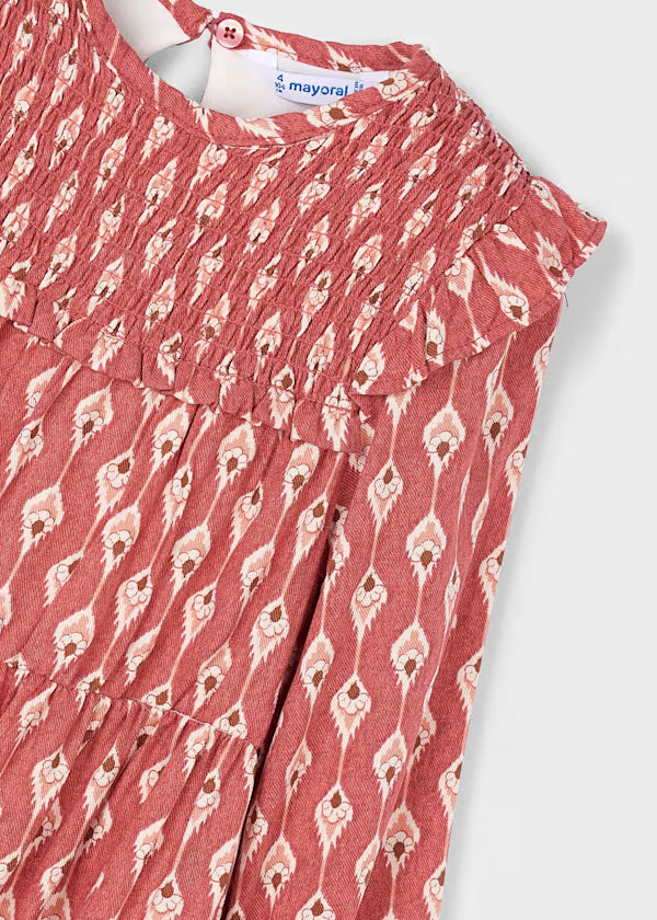 Mayoral Tandoori Printed Dress