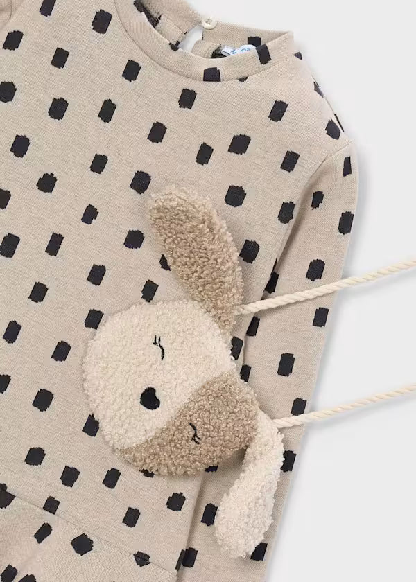 Mayoral Dash Dress & Dog Purse