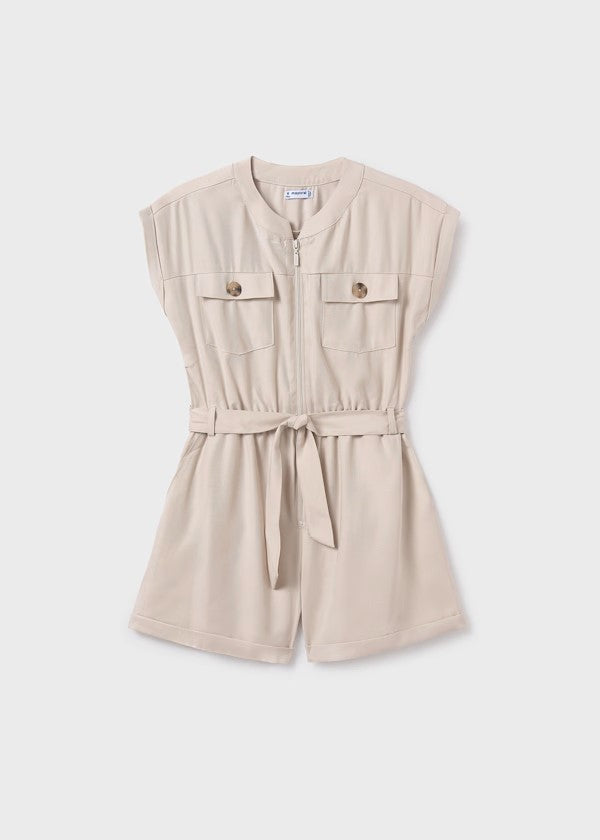 Mayoral Sand Zipper Romper