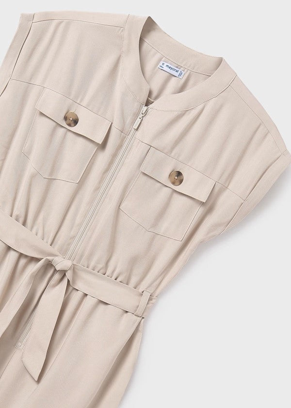 Mayoral Sand Zipper Romper