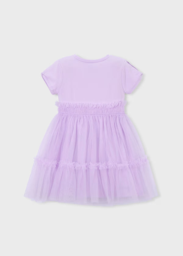Mayoral Lilac Tulle Dress