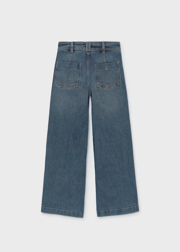Mayoral Medium Wash Wide Leg Jean