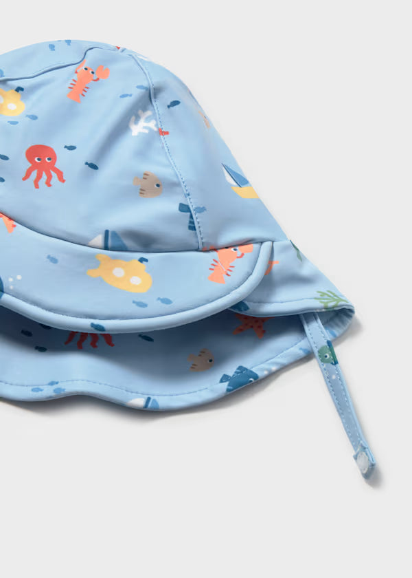 Mayoral Under the Sea Swimsuit & Hat