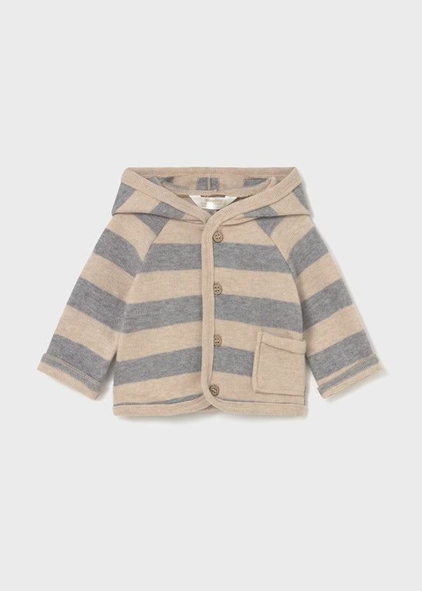 Mayoral Oat Animal Knit Tracksuit