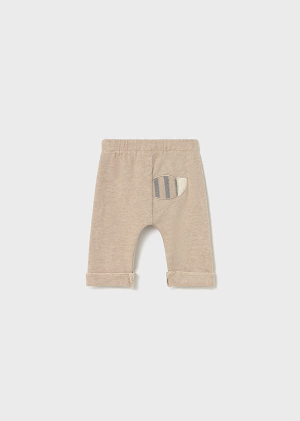 Mayoral Oat Animal Knit Tracksuit