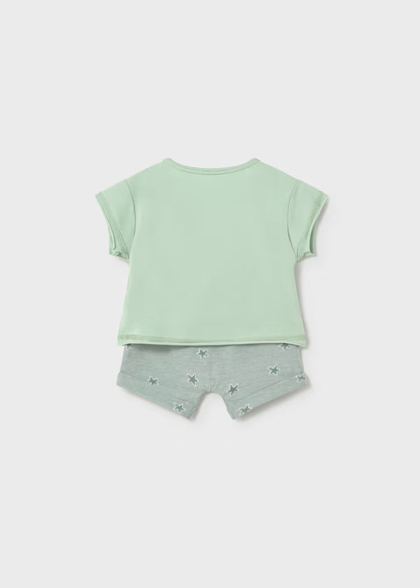 Mayoral Seaweed Star Knit Set
