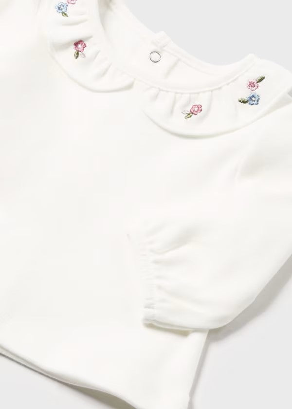 Mayoral Pink Corduroy Overall Set