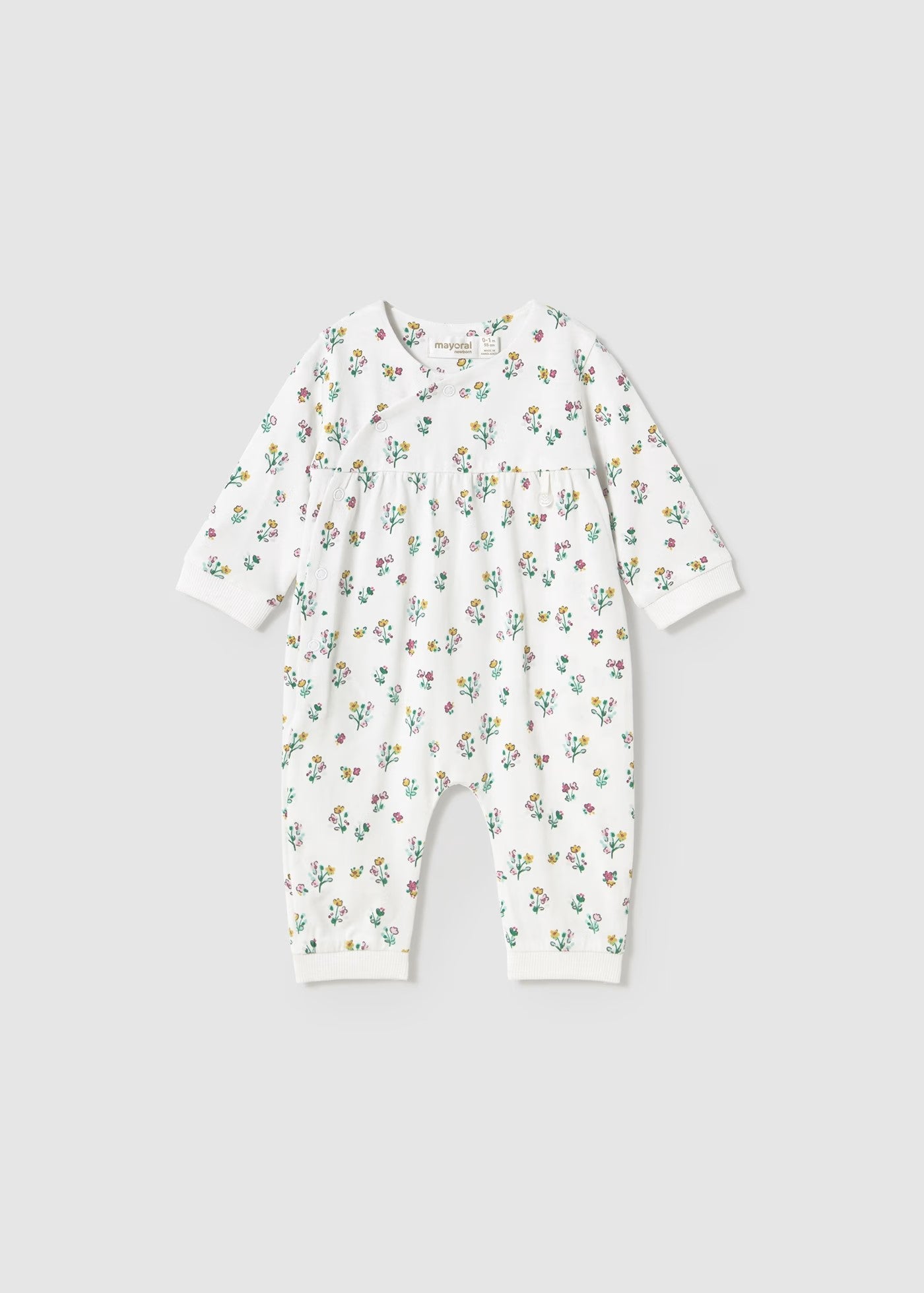 Mayoral Jade Flower Kimono Romper