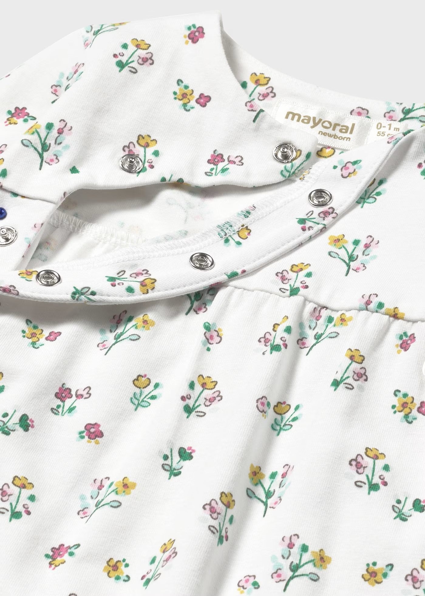 Mayoral Jade Flower Kimono Romper