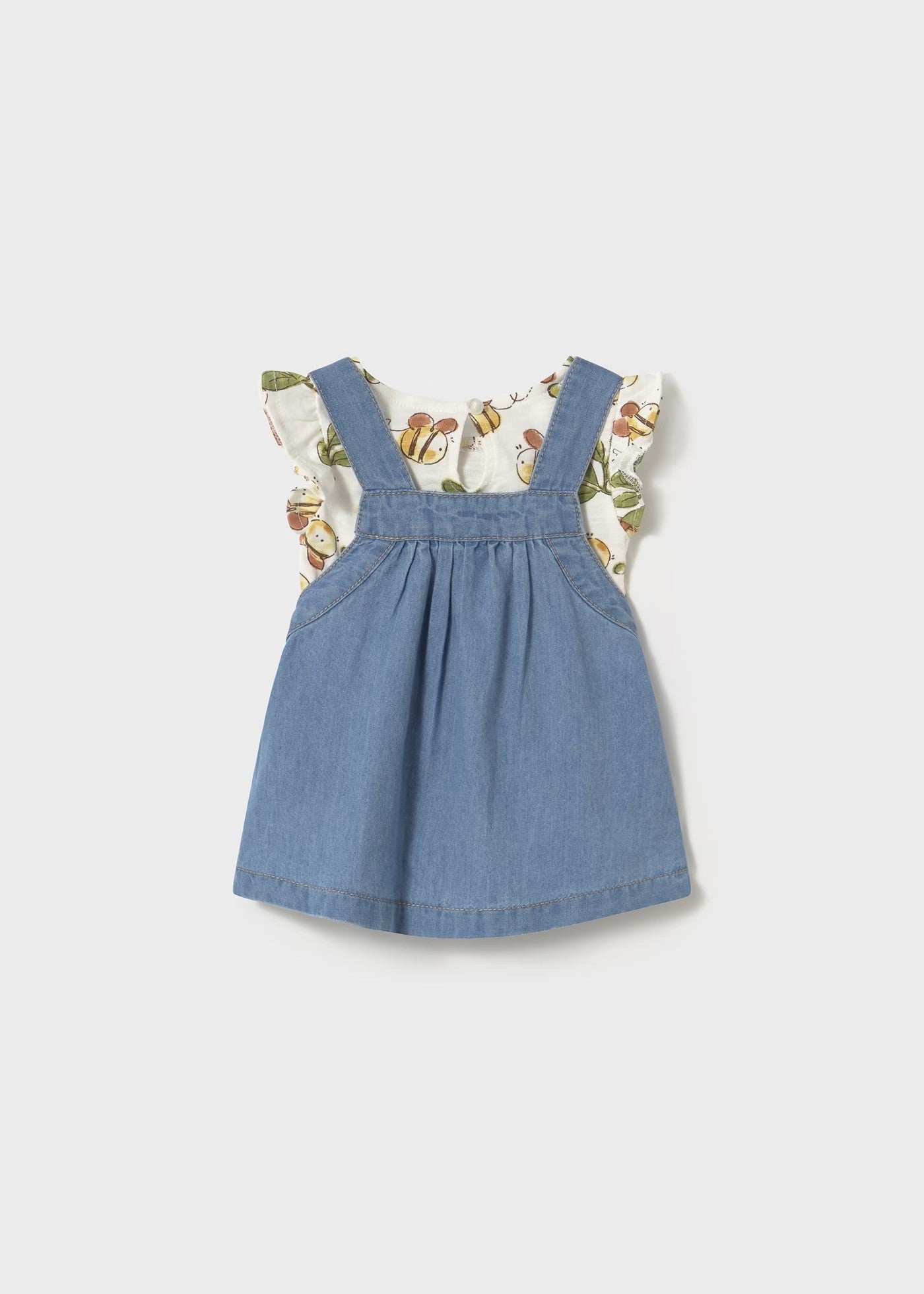 Mayoral Denim Jumper Set