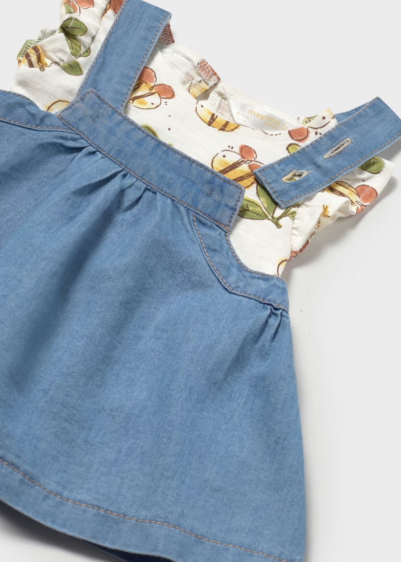 Mayoral Denim Jumper Set