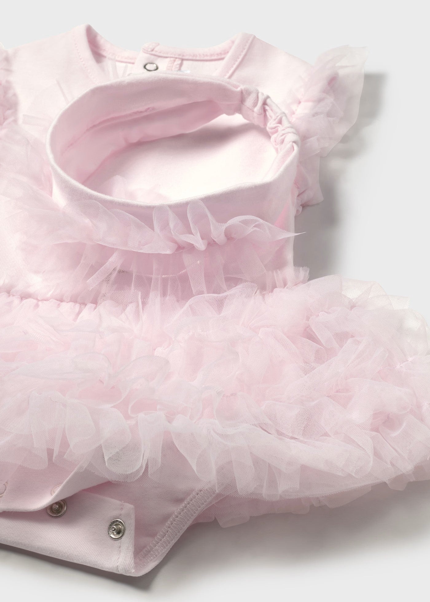 Mayoral Pink Tutu Bodysuit & Headband