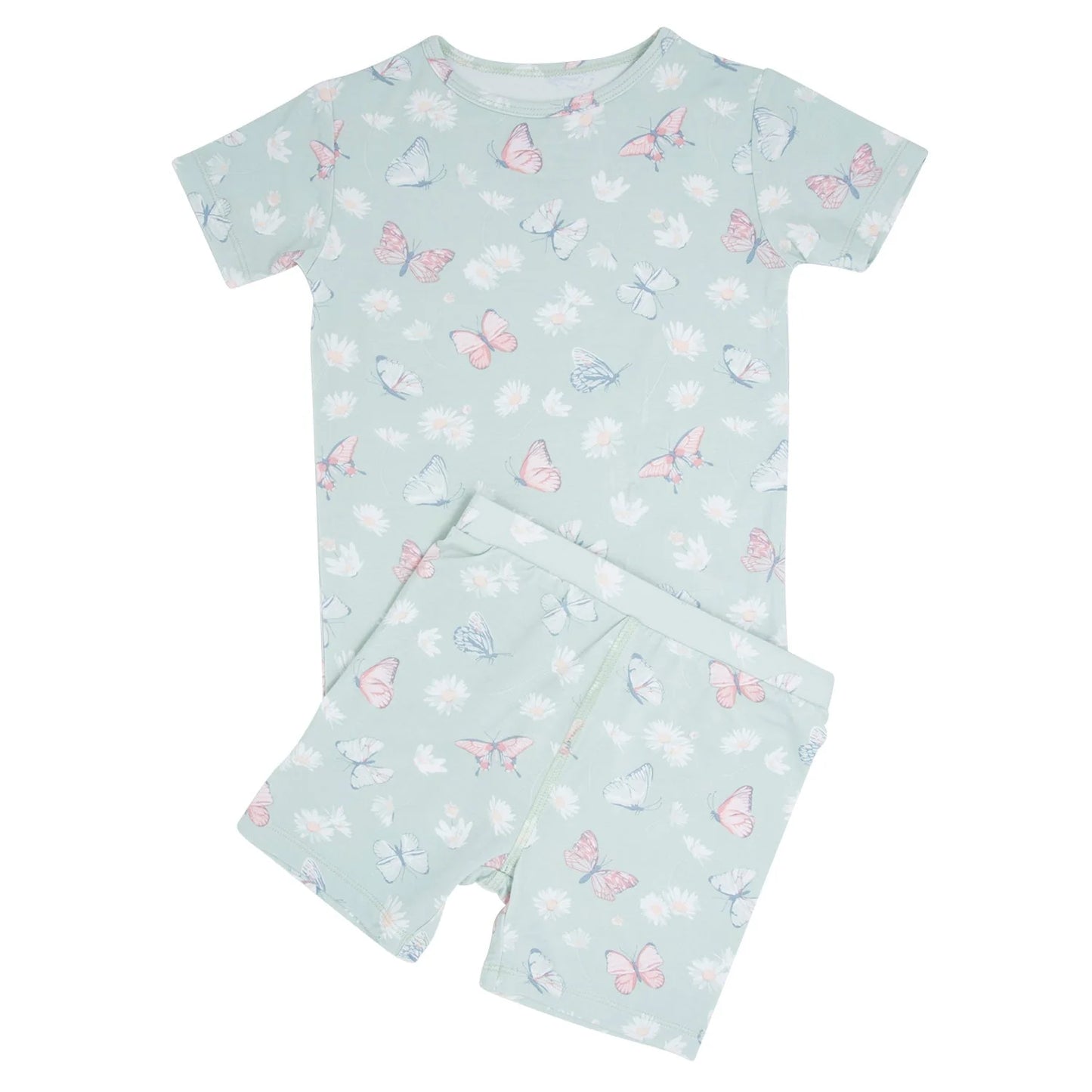 Sweet Bamboo Butterfly Daisy Mint Pajama