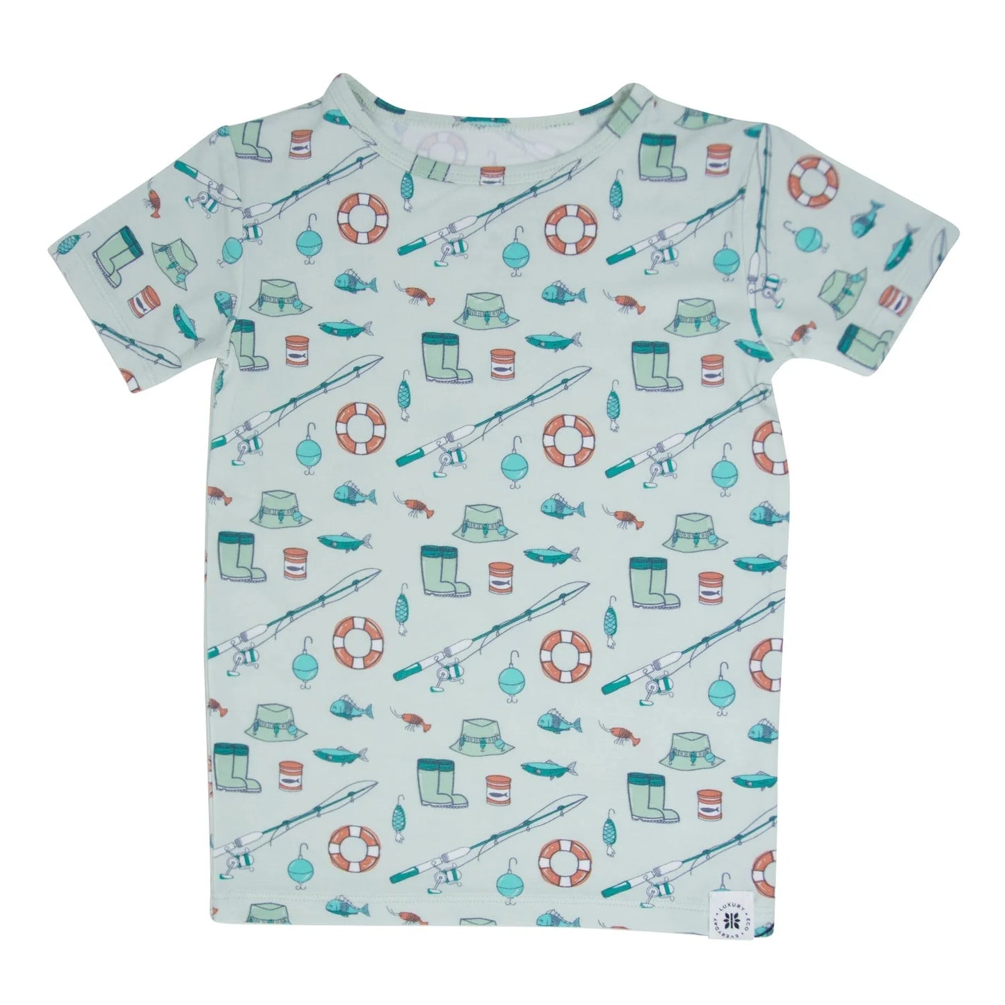 Sweet Bamboo Cast a Line Pajama