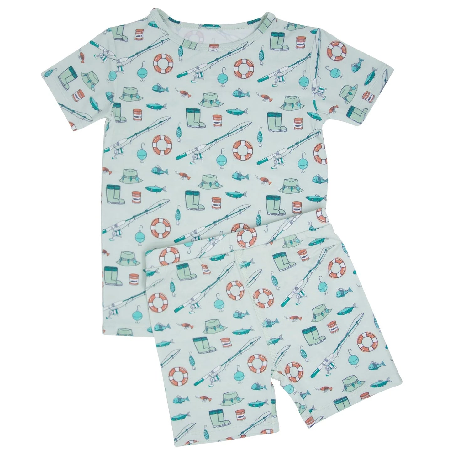 Sweet Bamboo Cast a Line Pajama