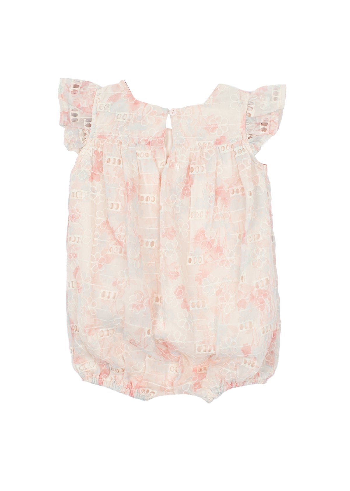 Isobella & Chloe Raspberry Creme Romper