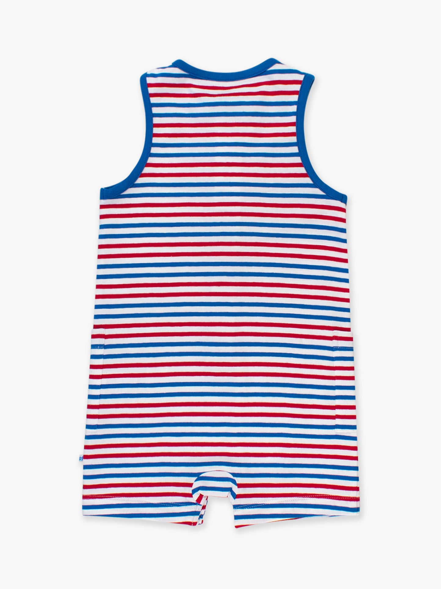 RuggedButts Red White & Blue Pocket Romper