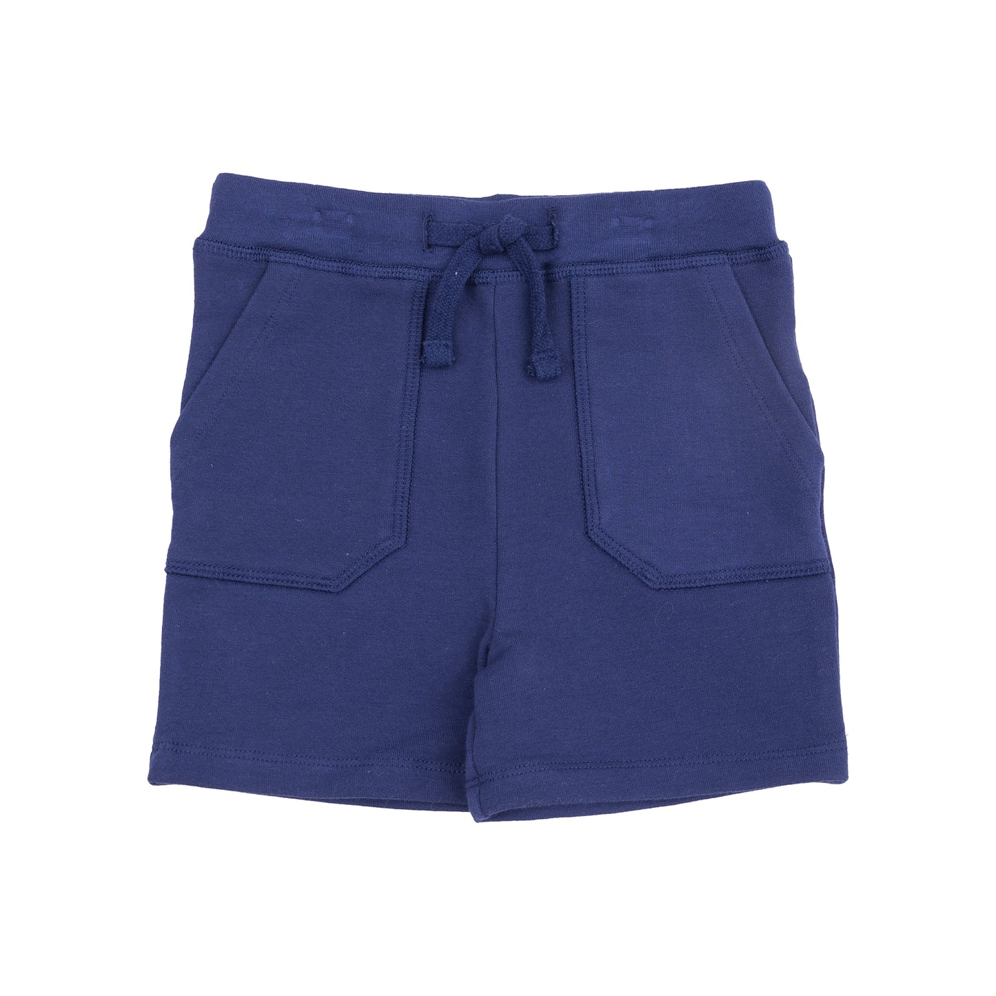 Angel Dear Navy Gingham Polo & Short Set