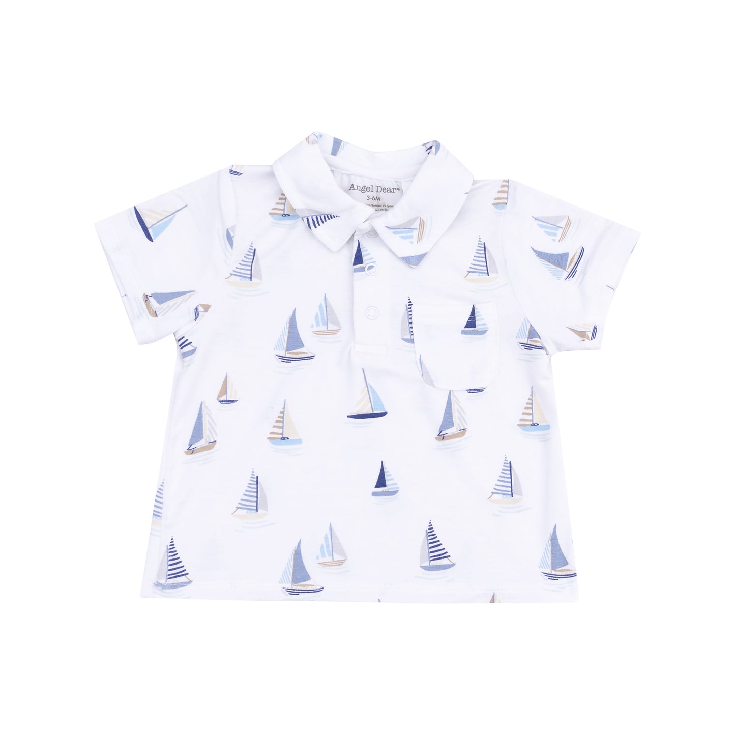 Angel Dear Sailboats Polo Set