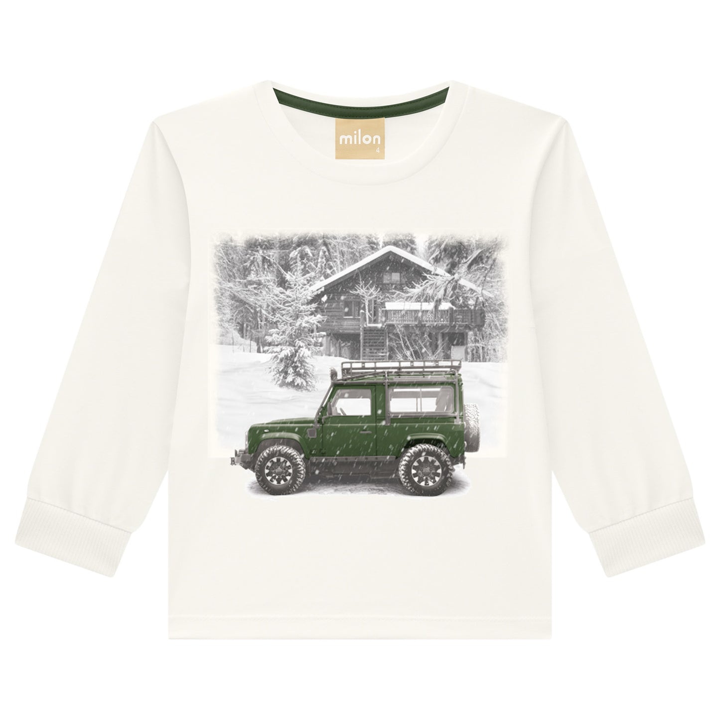 Milon Green Winter Jeep Set