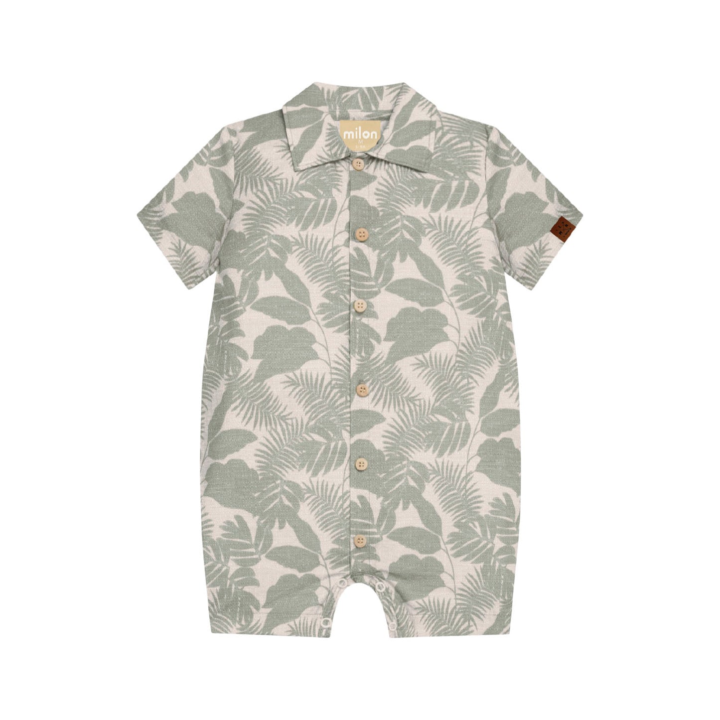 Milon Wasabi Palm Leaf Romper