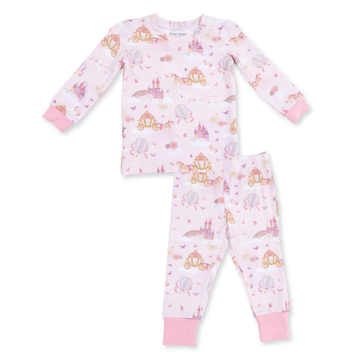 Angel Dear Princess Unicorns & Castle Long Sleeve Loungewear