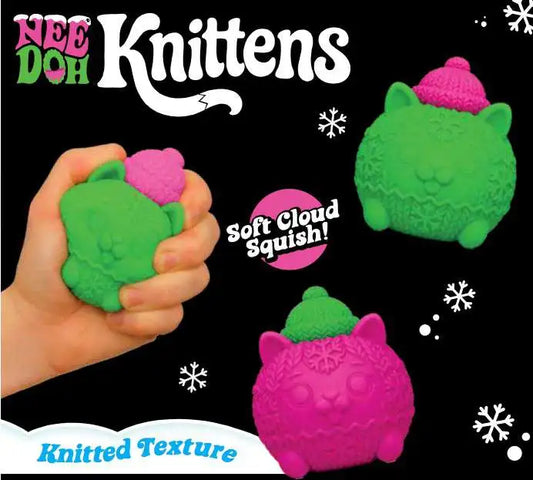 PRE ORDER NeeDoh Squishmas Kitten