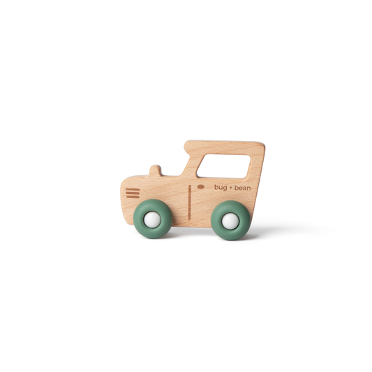 Wooden Toy Tractor